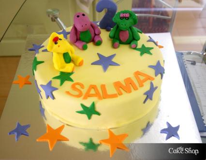 Dinosaur Birthday Cakes on The Cake Shop   Barney Cake