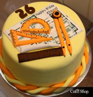  Birthday Cakes on The Cake Shop   Architect S Cake
