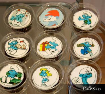 Football Birthday Cakes on The Cake Shop   Smurfs  Cupcakes